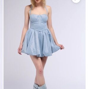 Akira rhinestone dress
Size small